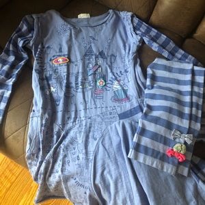 🛍🛍Naartjie kids matching outfit. Size 10. Purple